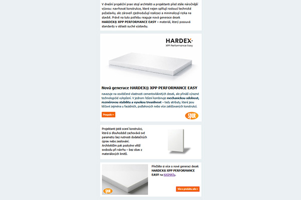 Méně chyb, více výkonu. Poznejte HARDEX® XPP PERFORMANCE EASY