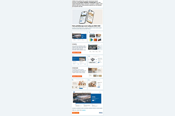 Fatra, a.s. představuje nové weby pro B2B i B2C