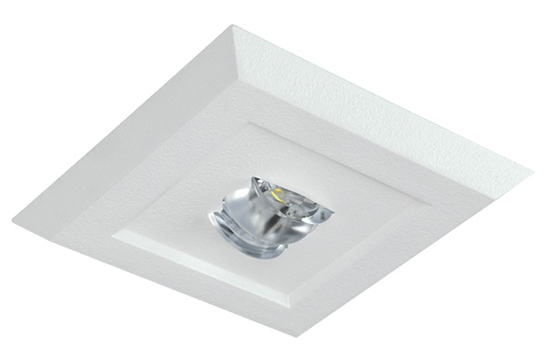 Bezpečnostní LED svítidlo SN 9400-06 AHB FLD 230V square 4000 K
