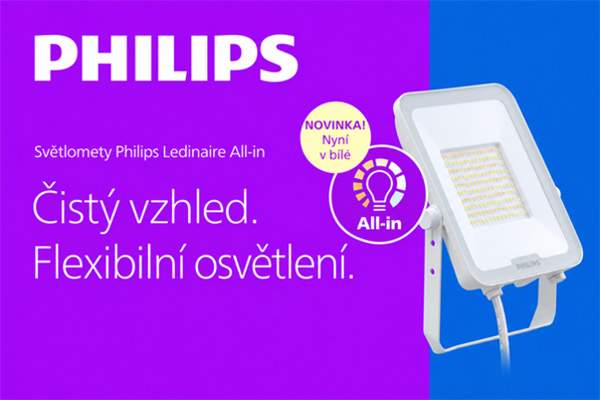 Bílé Philips Ledinair All-in světlomety
