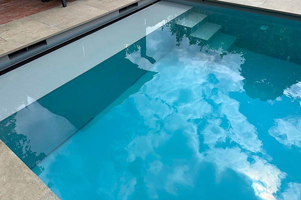 CENTRAL-POOL FRAMELESS SKIMMER