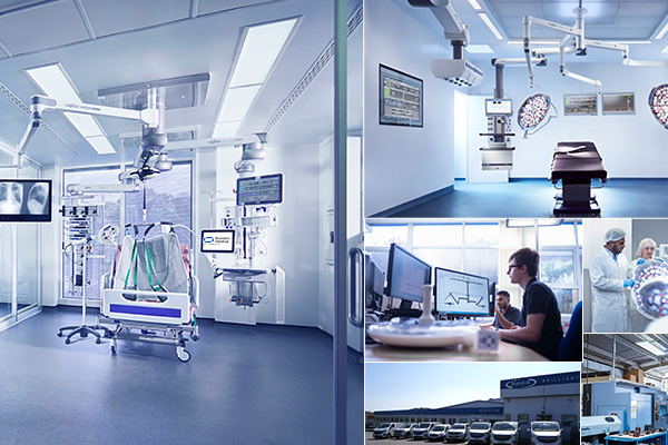 Chirurgické osvětlení pro SMART operační sály