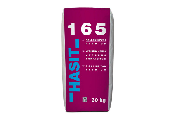 HASIT 165 Vytuněná jemná vápenná omítka