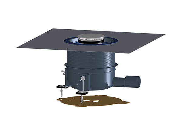 Zápachové uzávěrky pro sprchové mísy