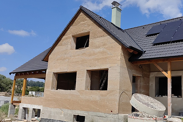 Konopný beton