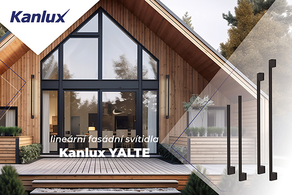 Liniová fasádní svítidla Kanlux YALTE