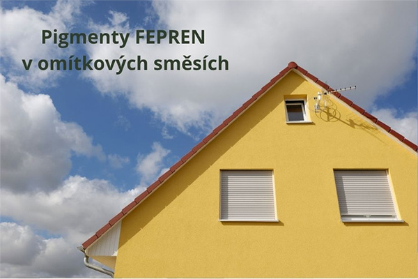 Pigmenty FEPREN pro stavební materiály