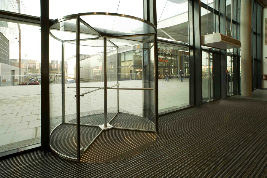 Karuselové dveře Transparent glass