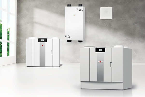 Řízené větrání WOLF do bytů a rodinných domů