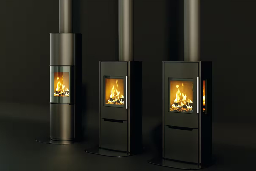 Volně stojící krbová kamna