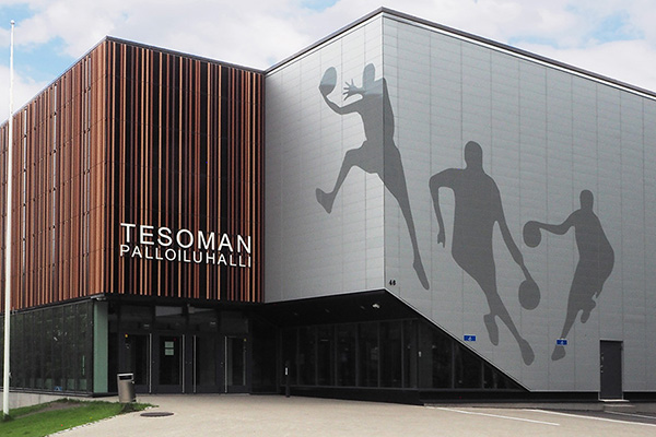 Sportovní haly Ruukki: udržitelně a bezpečně