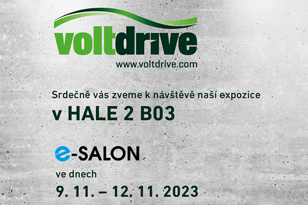 Voltdrive je partner Testovacích jízd na veletrhu čisté mobility e-SALON